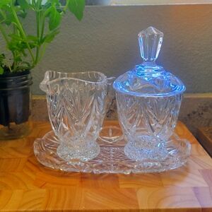 Sugar and creamer set